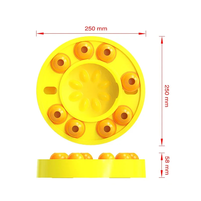 Dog Puzzle Toys Slow Feeder Interactive Increase Puppy IQ Food Dispenser Slowly Eating Nonslip Bowl Pet Cat Dogs Training Game